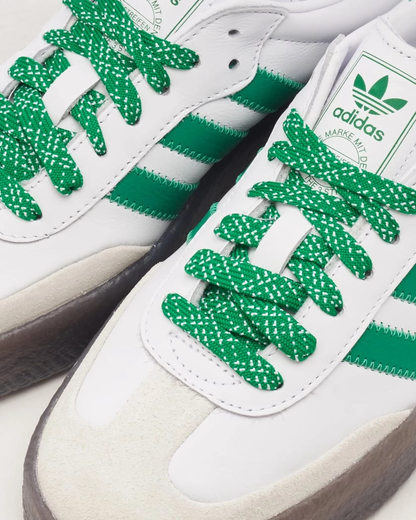 adidas Sambae Cloud White Green Dead Stock