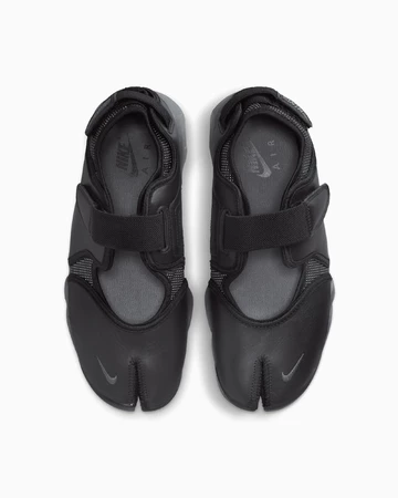 Nike Air Rift Black Iron Grey Paar oben