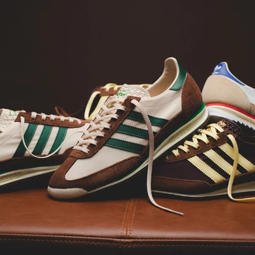 Der adidas SL 72 Linen und zwei andere Colorways abgelichtet von 43einhalb