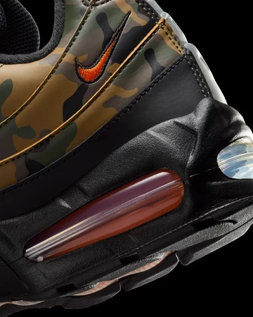Nike Air Max 95 Camouflage Ferse Details