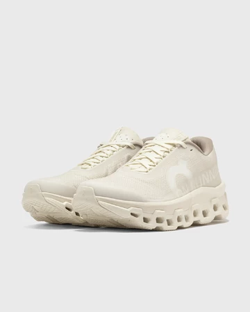 ON x Invincible Cloudmonster 2 Ivory White Paar Außenseite