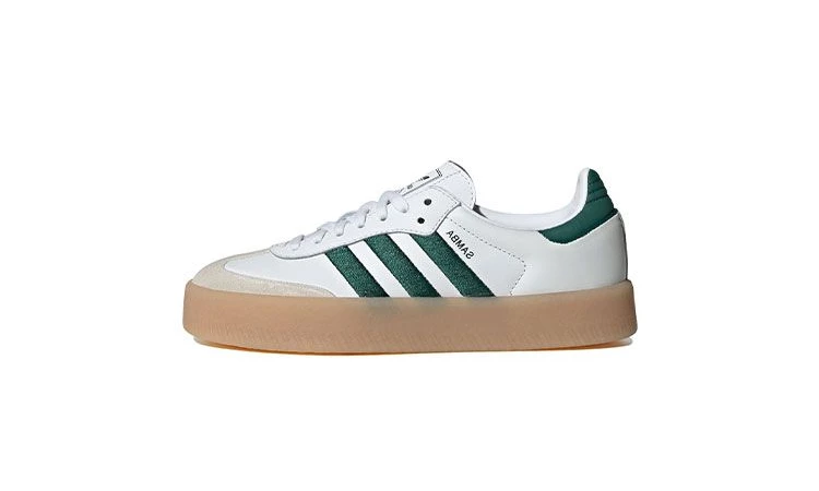 adidas Sambae White Collegiate Green