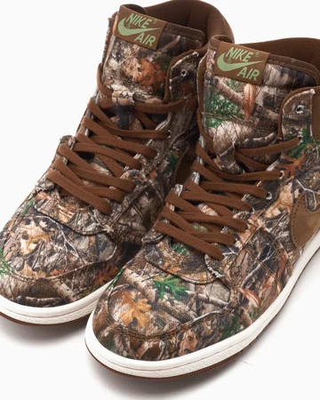 Nike Jordan Air Ship Realtree Camo Details