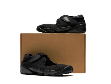 Nike Air Rift Triple Black Paar mit Box