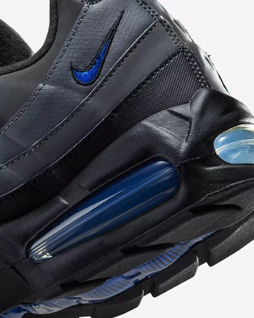 Nike Air Max 95 Big Bubble Black Game Royal Sohle Details
