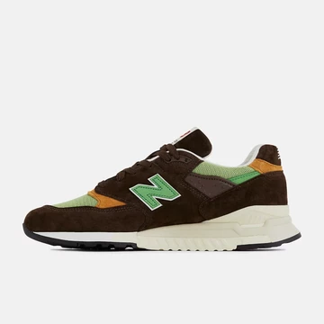 New Balance 998 Brown Green Innenseite