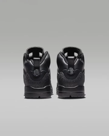 Air Jordan Spizike GS Triple Black von Hinten
