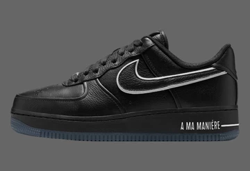 A Ma Maniére x Nike Air Force 1 Low Black Außenseite