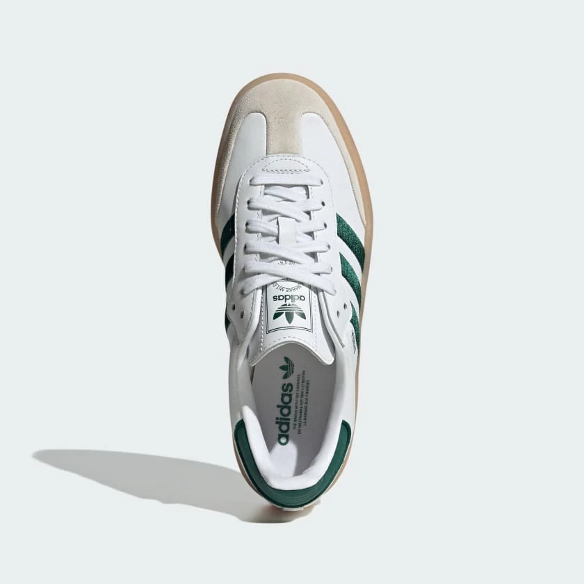 adidas Sambae White Collegiate Green ID0440 | Dead Stock