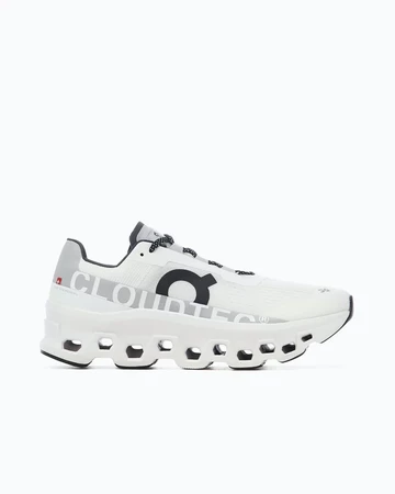 On Running Cloudmonster Undyed White Außenseite