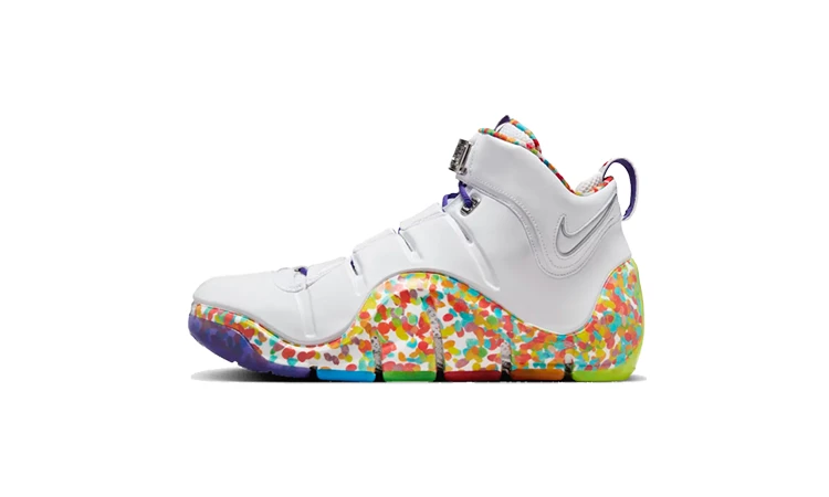 Nike LeBron 4 Fruity Pebbels DQ9310 100 Dead Stock