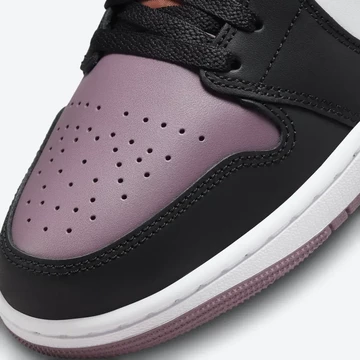 Jordan 1 Low Black Sky J Orange Detail Toebox