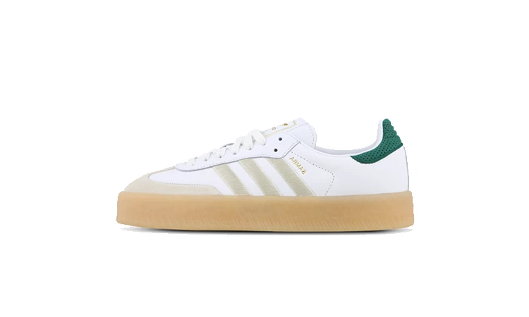 Der adidas Sambae Off White Alumina von außen auf weißem Hintergrund