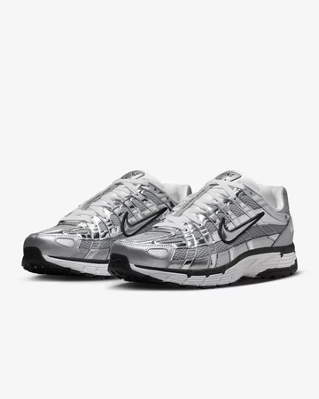 Nike P-6000 Metallic Silver Sail