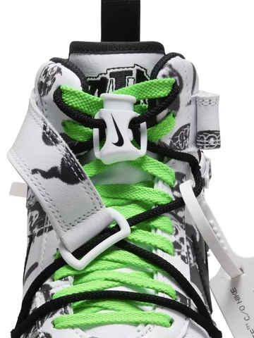 Off-White Nike Air Force 1 Grim Reaper Detail Zunge