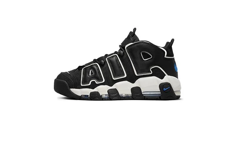 Nike Air More Uptempo Black Star Blue Dead Stock