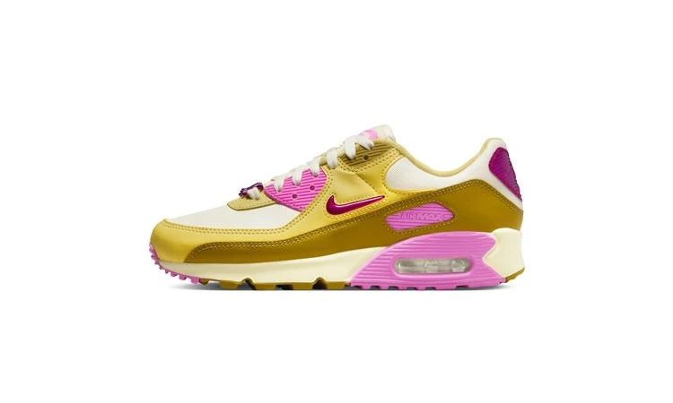 Nike air max 90 premium pink best sale