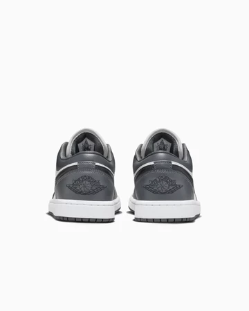 Jordan 1 Low Dark Grey von Hinten