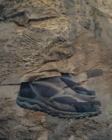 Nonnative Mizuno Wave Mujin TL GTX Mid Lookbook Detail