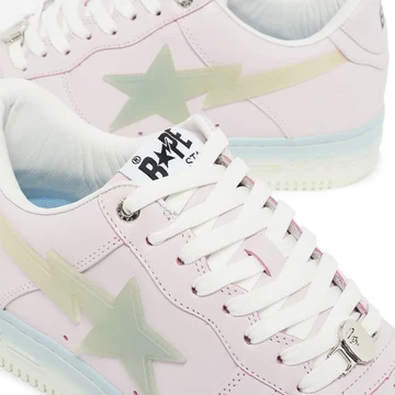 A Bathing Ape BAPE Sta Rainbow Purple Detail Zunge