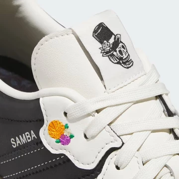 adidas Samba Dia De Los Muertos Zunge Details