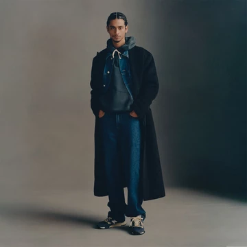 New Balance 998 Chrome Blue am Model