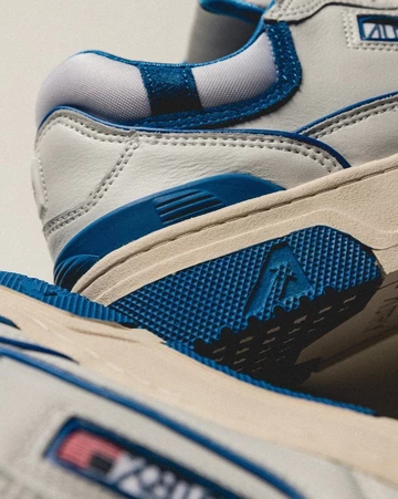 Autry CLC White Blue - Ferse Detail