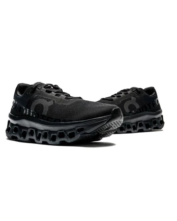 On Running Cloudmonster All Black - Paar