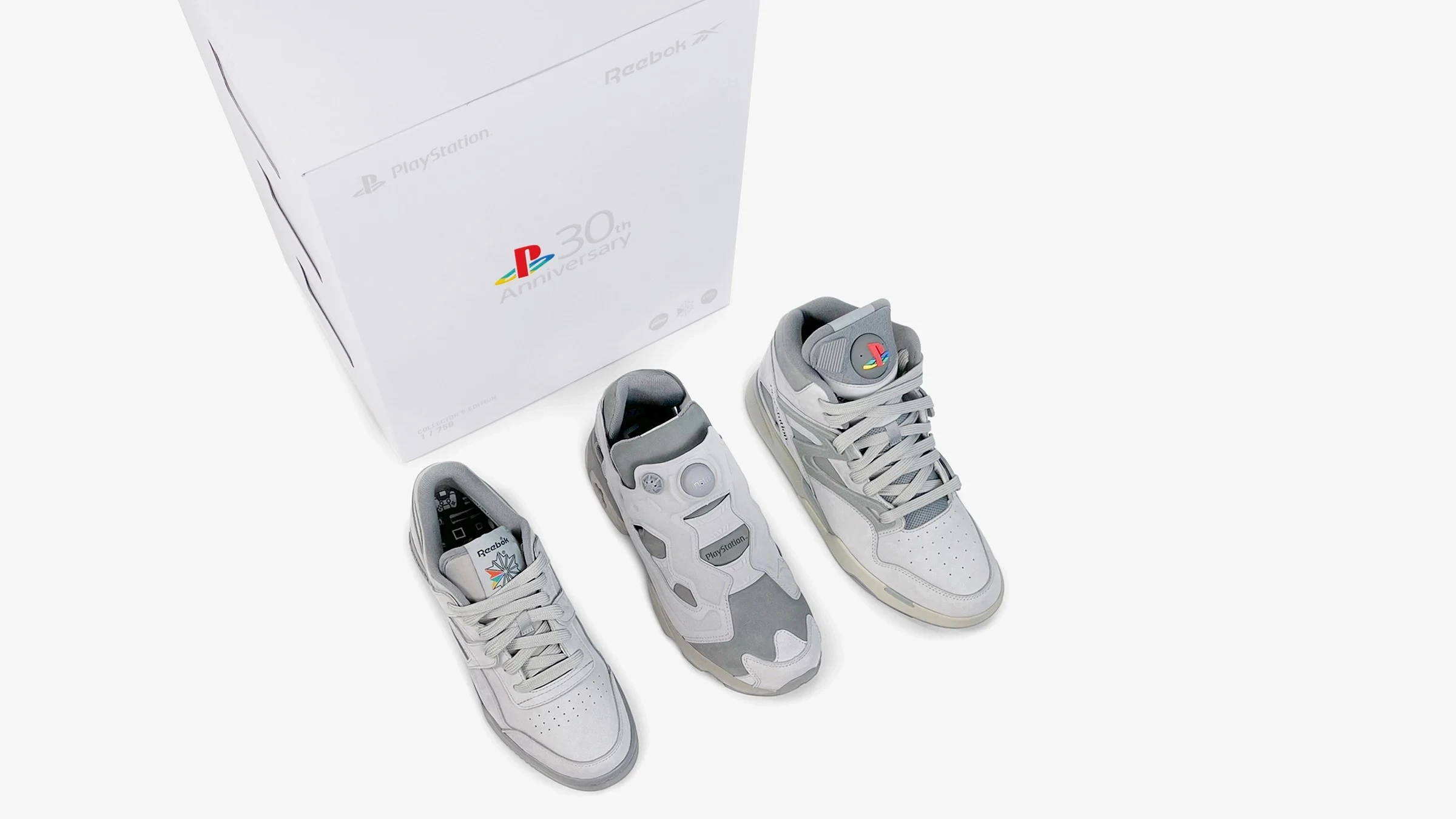 Playstation × Reebok 30th Stacking Box
