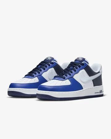Air Force 1 Low White Game Royal Paar