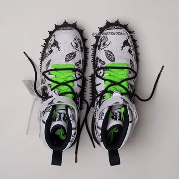 Off-White Nike Air Force 1 Grim Reaper von Oben Paar