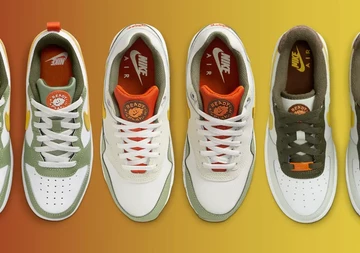 Alle drei Modelle des Ready Play Packs: Der Air Max 1, Air Force 1 und der Dunk Low