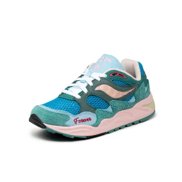Jae Tips Grid Saucony Shadow 2 What's The Occasion? - Blue vorne