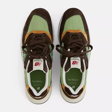 New Balance 998 Brown Green von Oben
