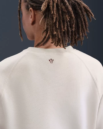 Nike x NOCTA Cardinal Stock Fleeae Cream Back