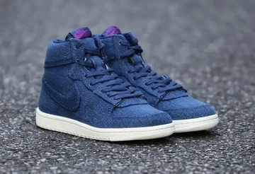 Nike Jordan Air Ship Denim Von Vorne Paar