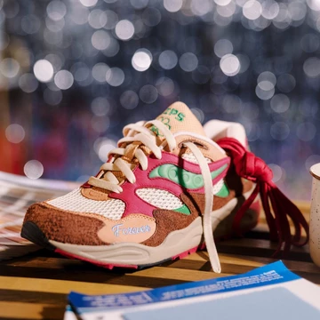 Jae Tips Grid Saucony Shadow 2 What's The Occasion? - Brwon/Red Lookbook