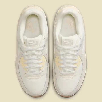 Air Max 90 Double Stacked Beige von Oben