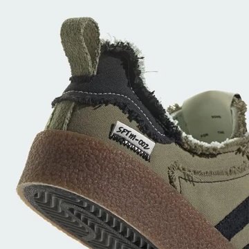 Song For The Mute adidas Campus 80s Olive Detail Ferse