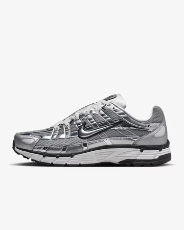 Nike P-6000 Metallic Silver Sail Außenseite