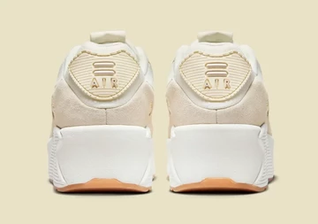 Air Max 90 Double Stacked Beige von Hinten