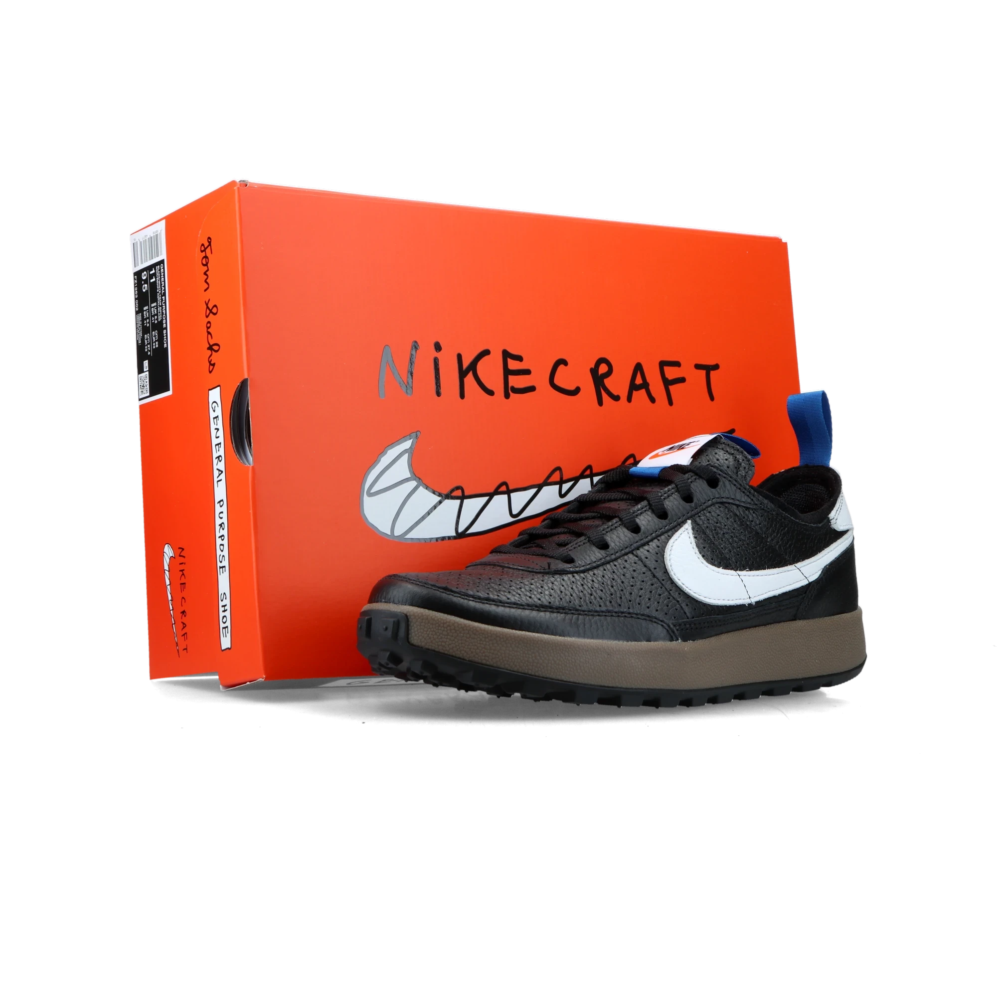 Tom Sachs x Nike General Purpose Black & Team Royal FZ1363-002