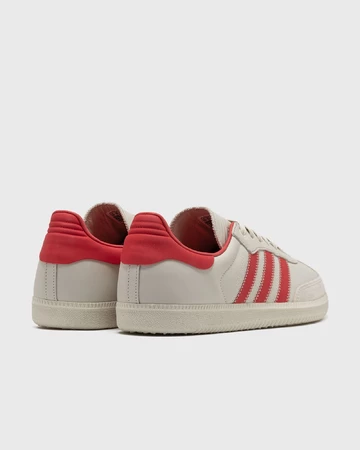 Humanrace adidas Samba Grey Pack - Glory Red, Ferse