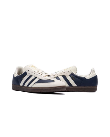 adidas Samba Night Indigo Cream White schräg seitlich