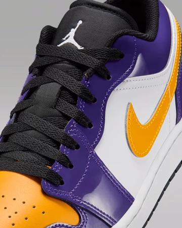 Air Jordan 1 Low SE Lakers Detailbild
