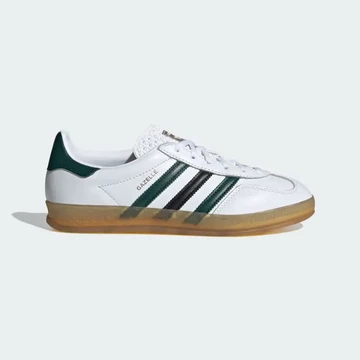 adidas Gazelle Indoor White Collegiate Green Außenseite
