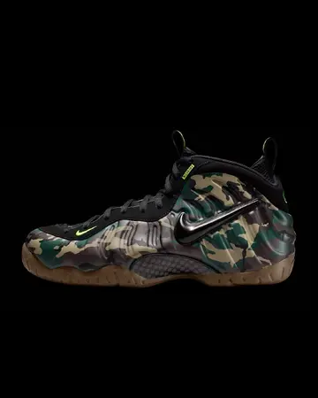 Nike Air Foamposite Pro Army Camo Außenseite