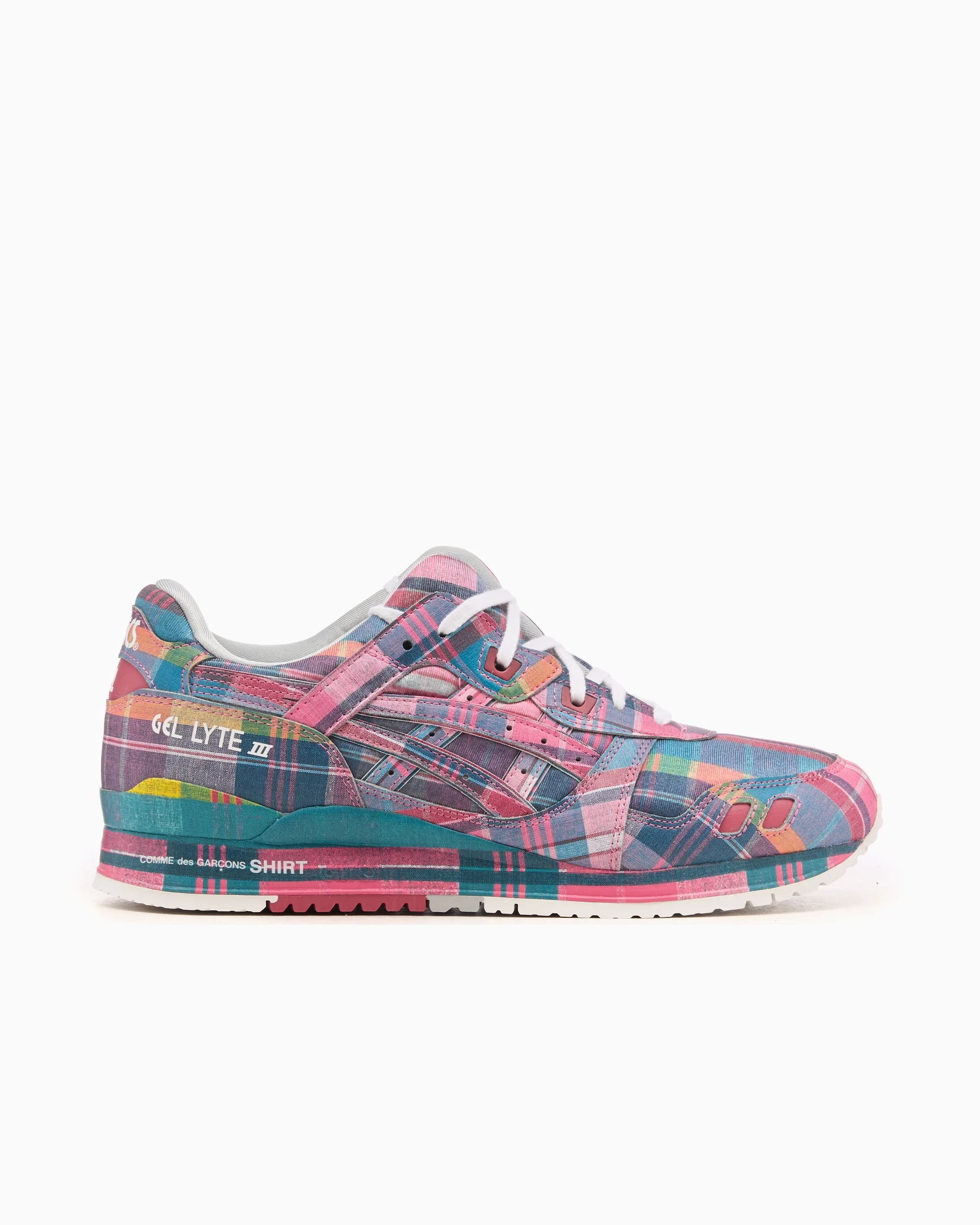 ASICS GEL LYTE Ⅲ COMME DES GARCONS 25.5 Comme Des Garçon Shirt x Asics Gel-Lyte III 07 Pack | Dead Stock