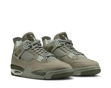 Nike Air Jordan 4 Retro Light Army schräg