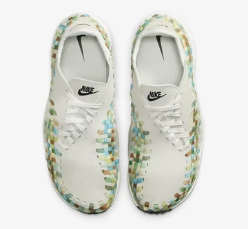 Nike Air Footscape Woven Rainbow von oben